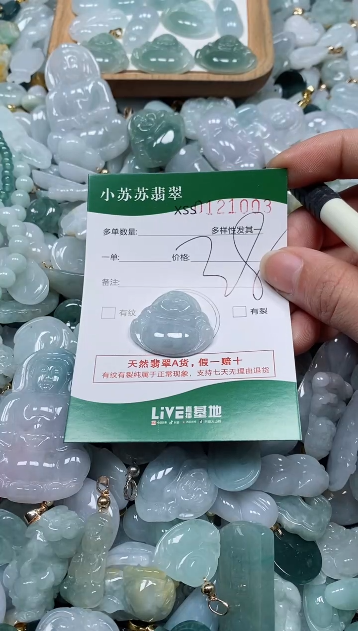 【闪购商品】翡翠颈饰未镶嵌闪购商品0121003