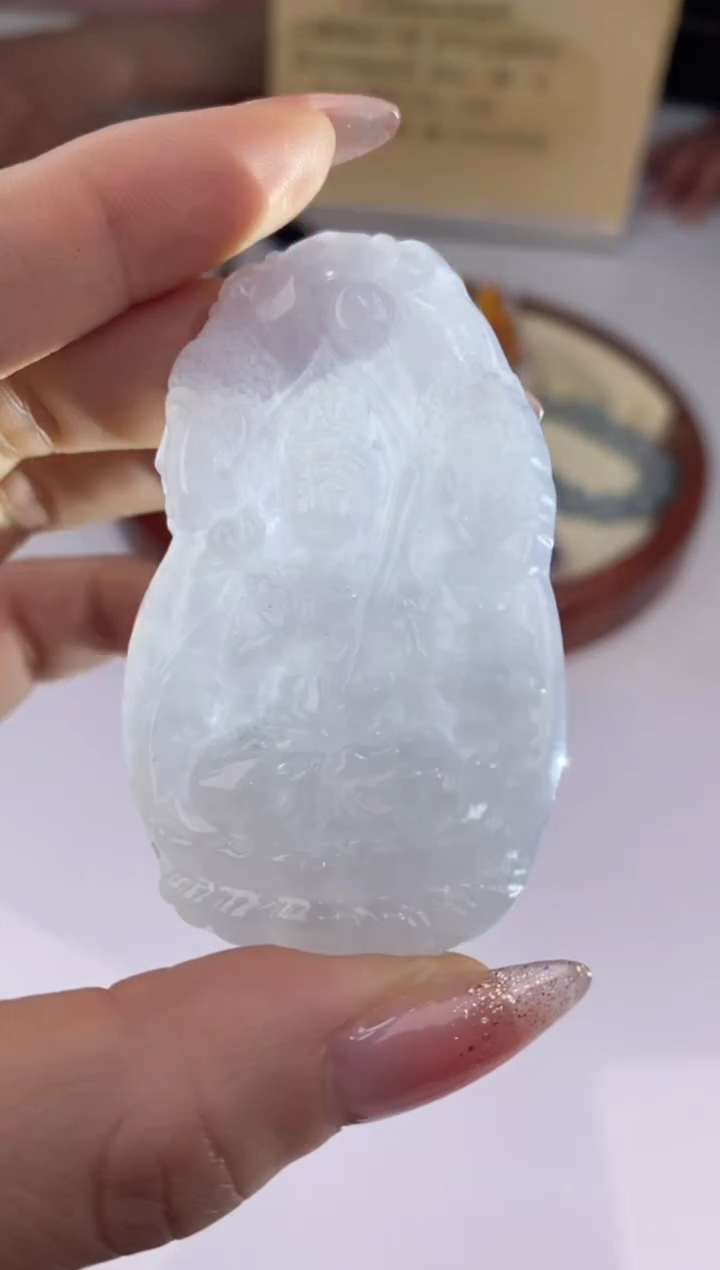 【闪购商品】翡翠吊坠(赠链)未镶嵌27928/静静聊翠