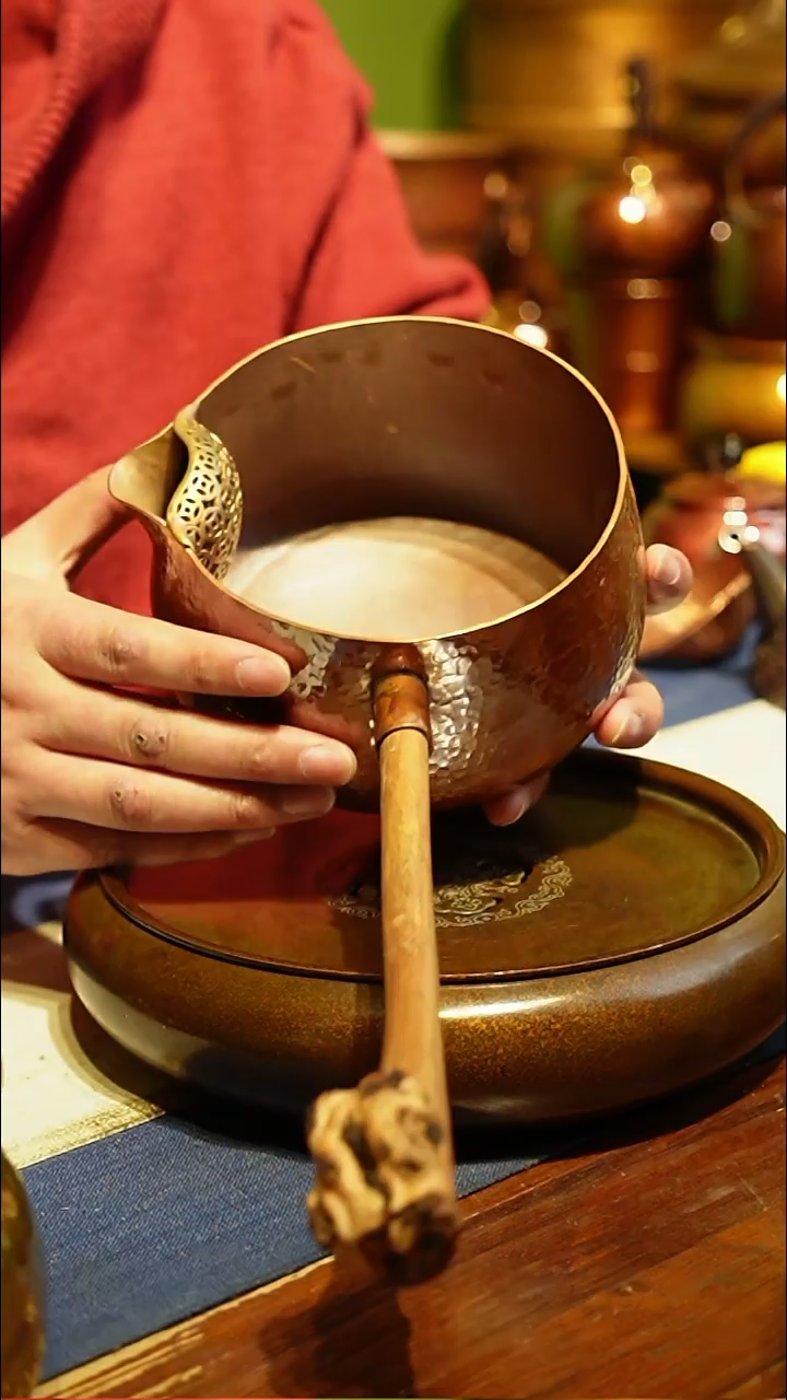 【闪购商品】纯紫铜1.2升大号煮茶器