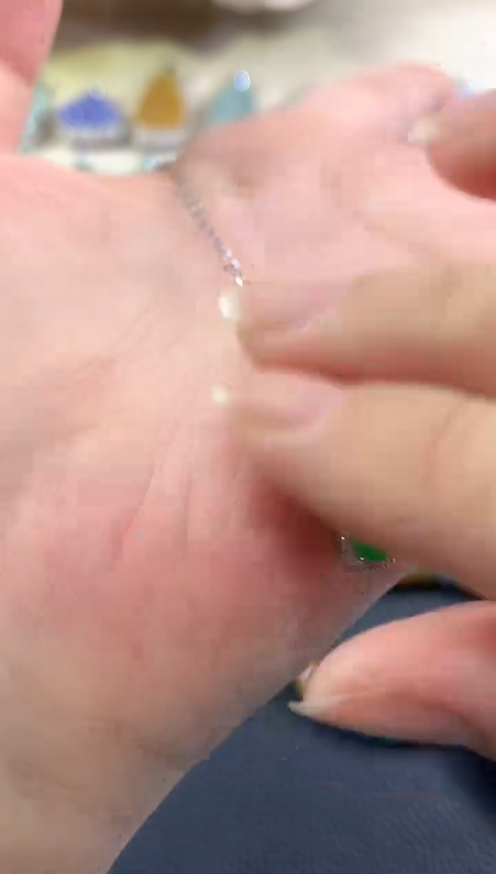 项链18K金镶嵌翡翠b13   