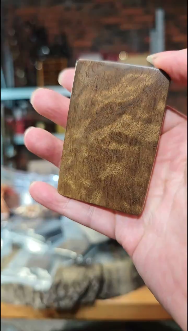 金丝楠无事牌手把件