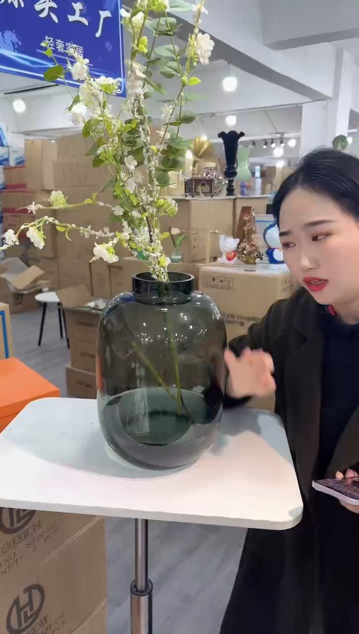 【闪购商品】无铅玻璃玖月花器C-品3