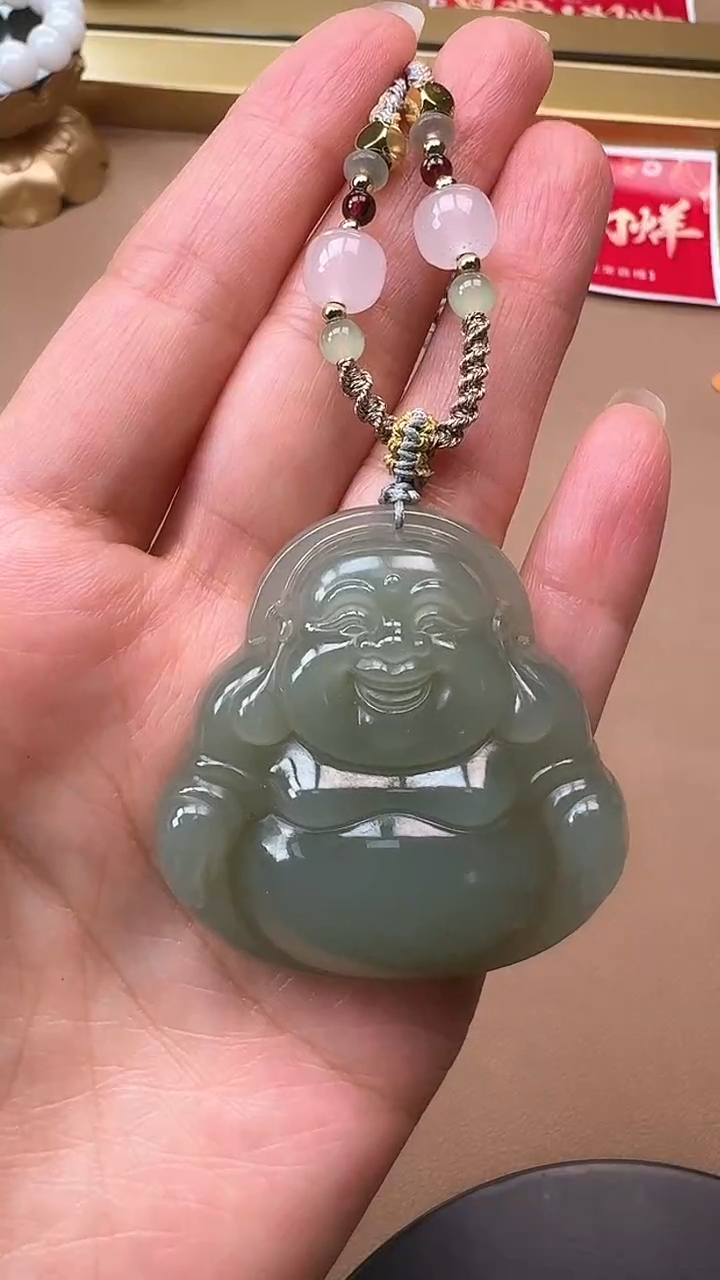 【闪购商品】和田玉吊坠未镶嵌1278晴水佛公