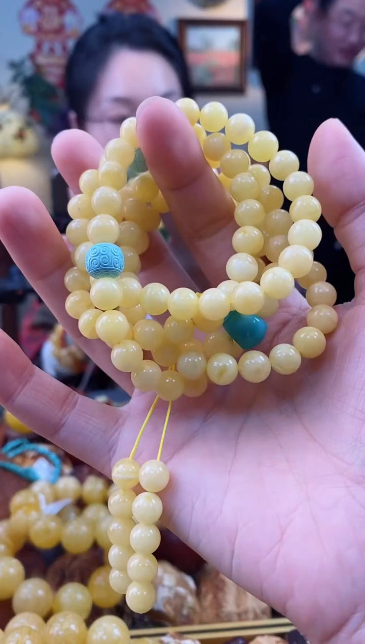 【闪购商品】琥珀手串未镶嵌手串多圈