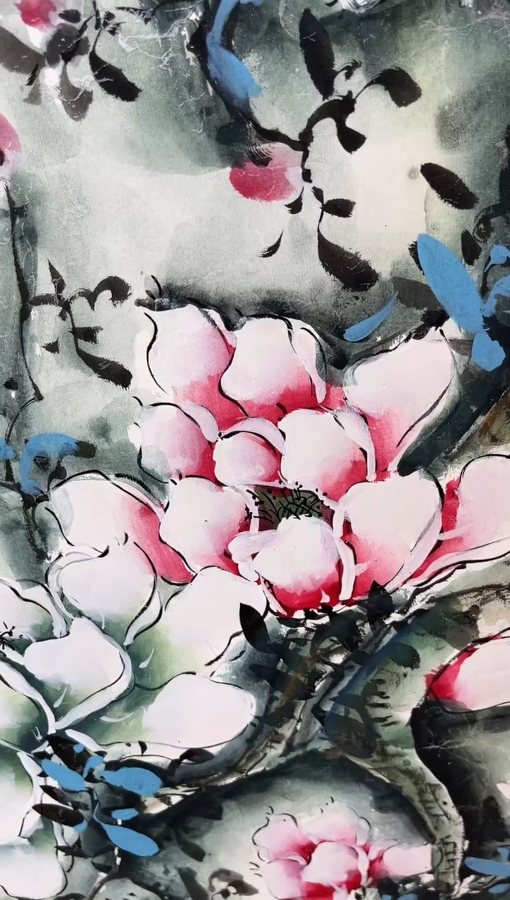 【闪购商品】国画郑乐华绘画手绘作品10-15