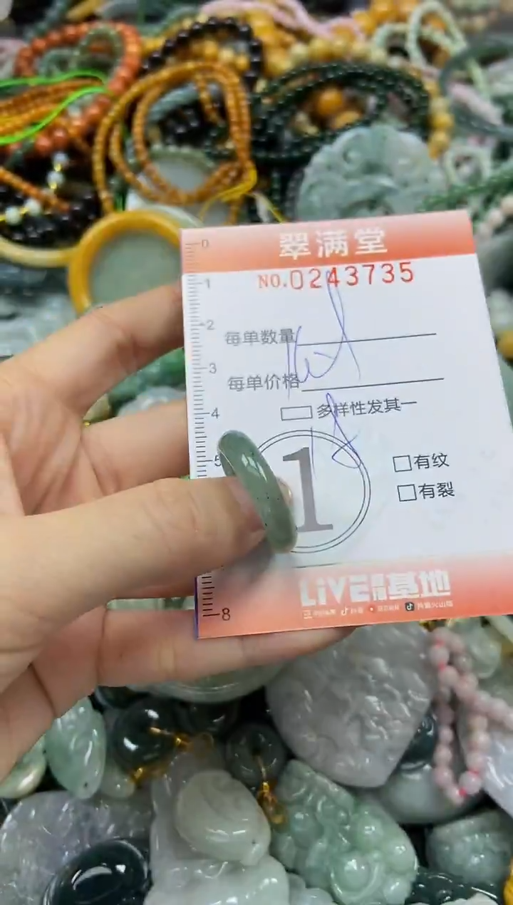 未镶嵌挂件翡翠闪购0243735