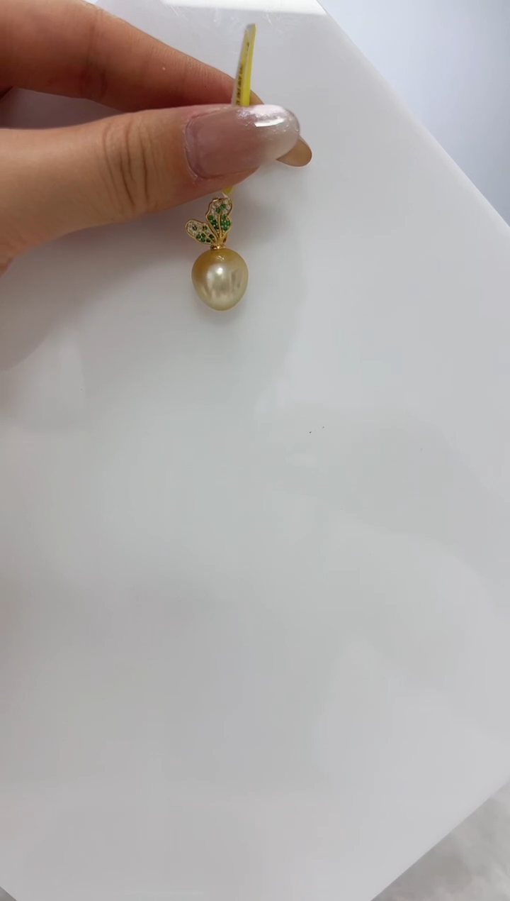 【闪购商品】海水珍珠DA银S925镶嵌吊坠 V2510