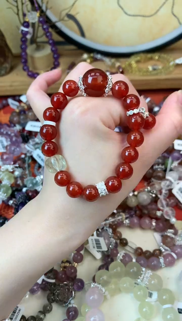 【闪购商品】玛瑙手饰未镶嵌252手串