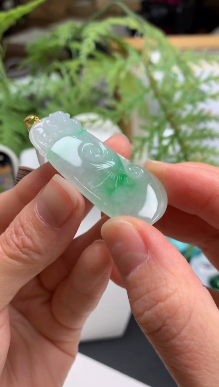 【闪购商品】定制翡翠未镶嵌吊坠-92568