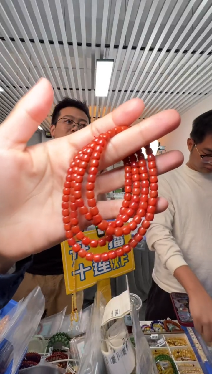 未镶嵌手链南红玛瑙约5-5.5MM南红直切多圈手串