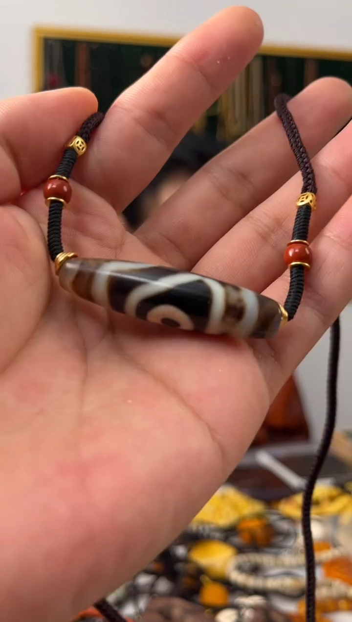 【闪购商品】玛瑙/玉髓项链未镶嵌噶玛家