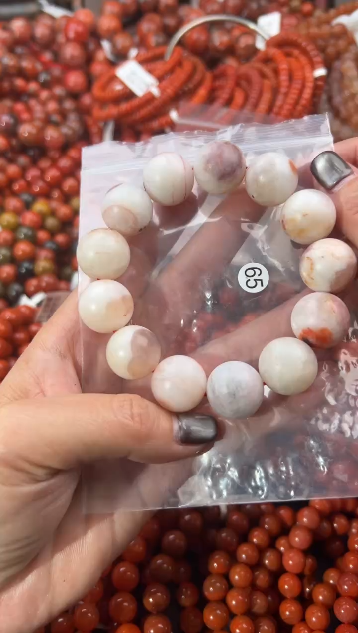 未镶嵌手串南红玛瑙17+