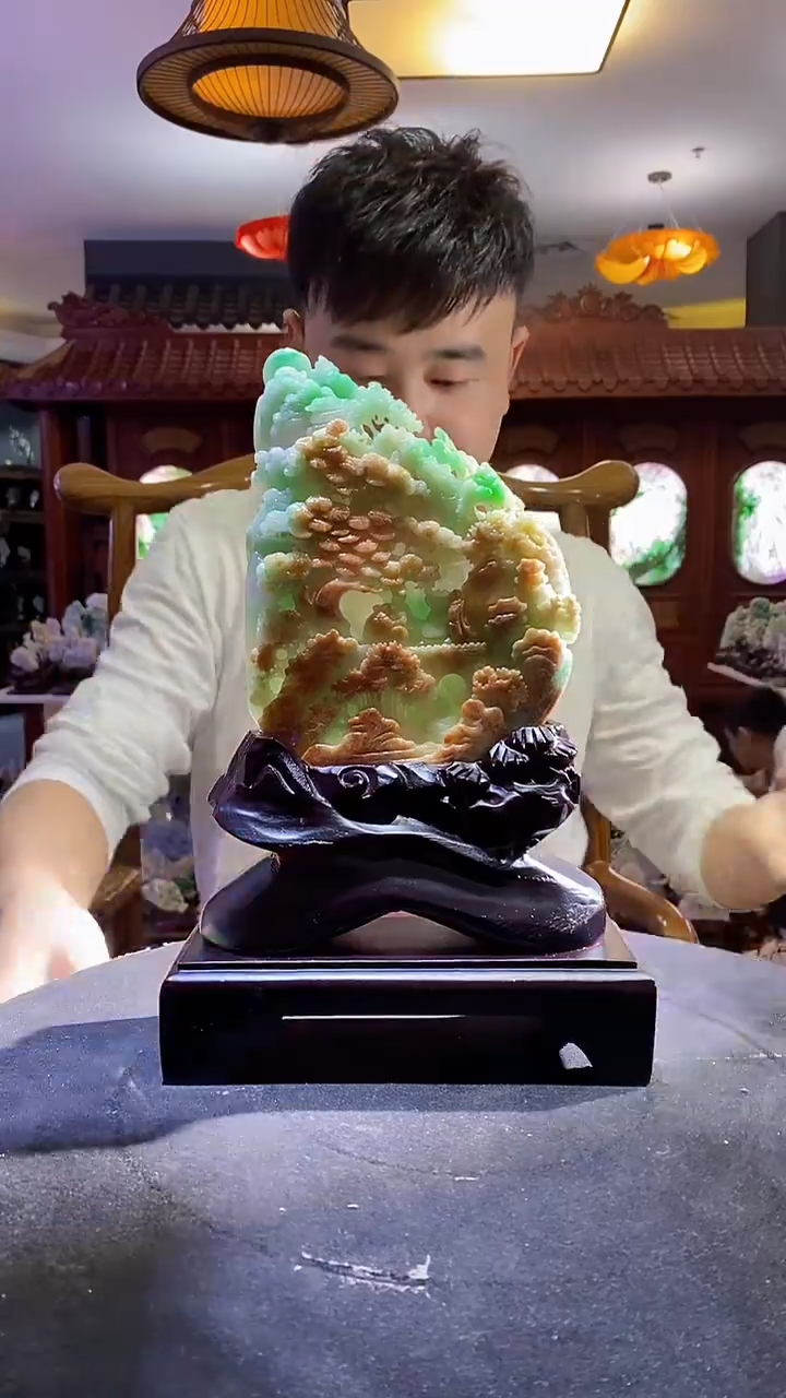 未镶嵌定制翡翠03/1220/W/山水