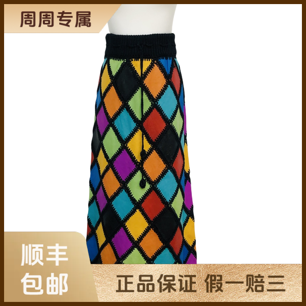 妃鱼/古驰/羊皮革/裙子/95新/z三零六