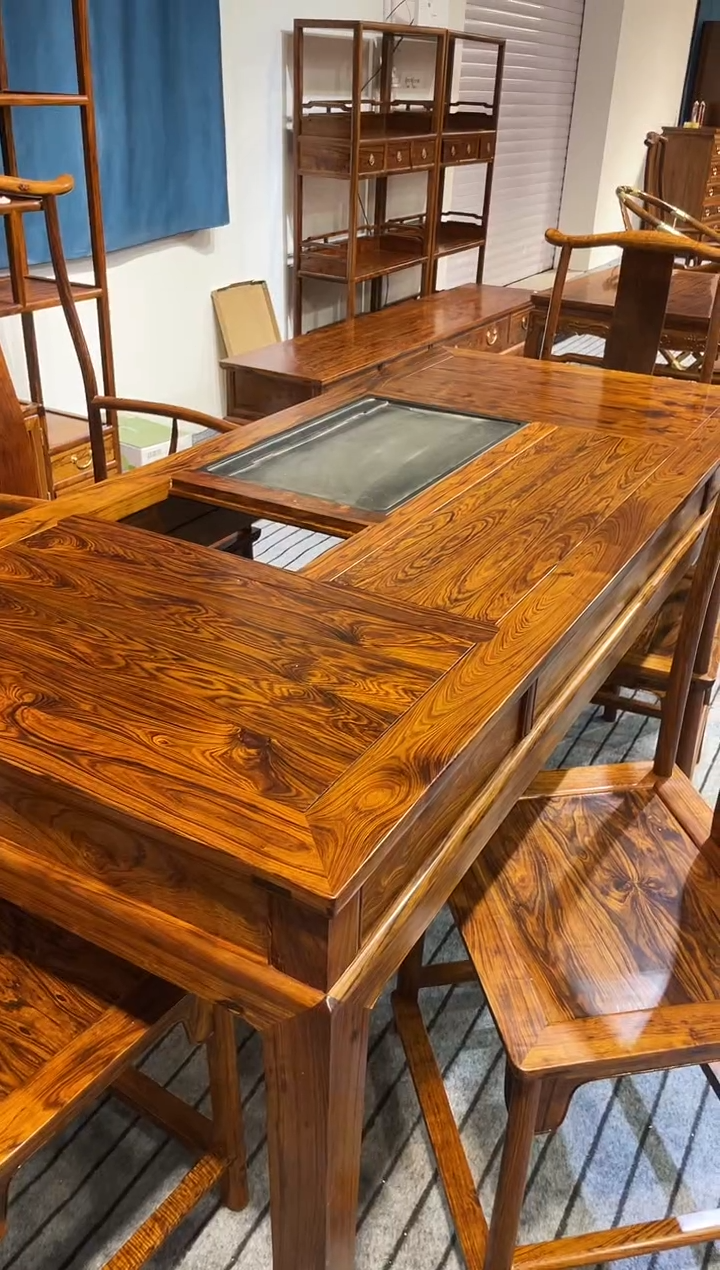 花梨木类花梨木茶桌改价链接