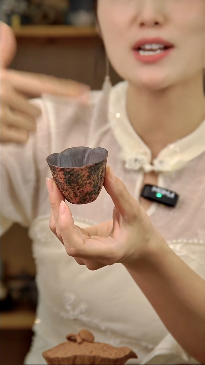 言野手作 岩矿花瓣杯