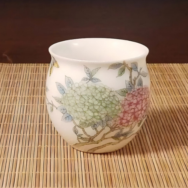 绣球花品茗杯主人杯G 1844