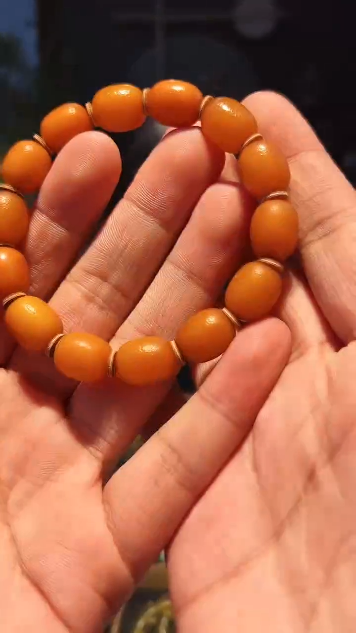 【闪购商品】蜜蜡手串未镶嵌11左右