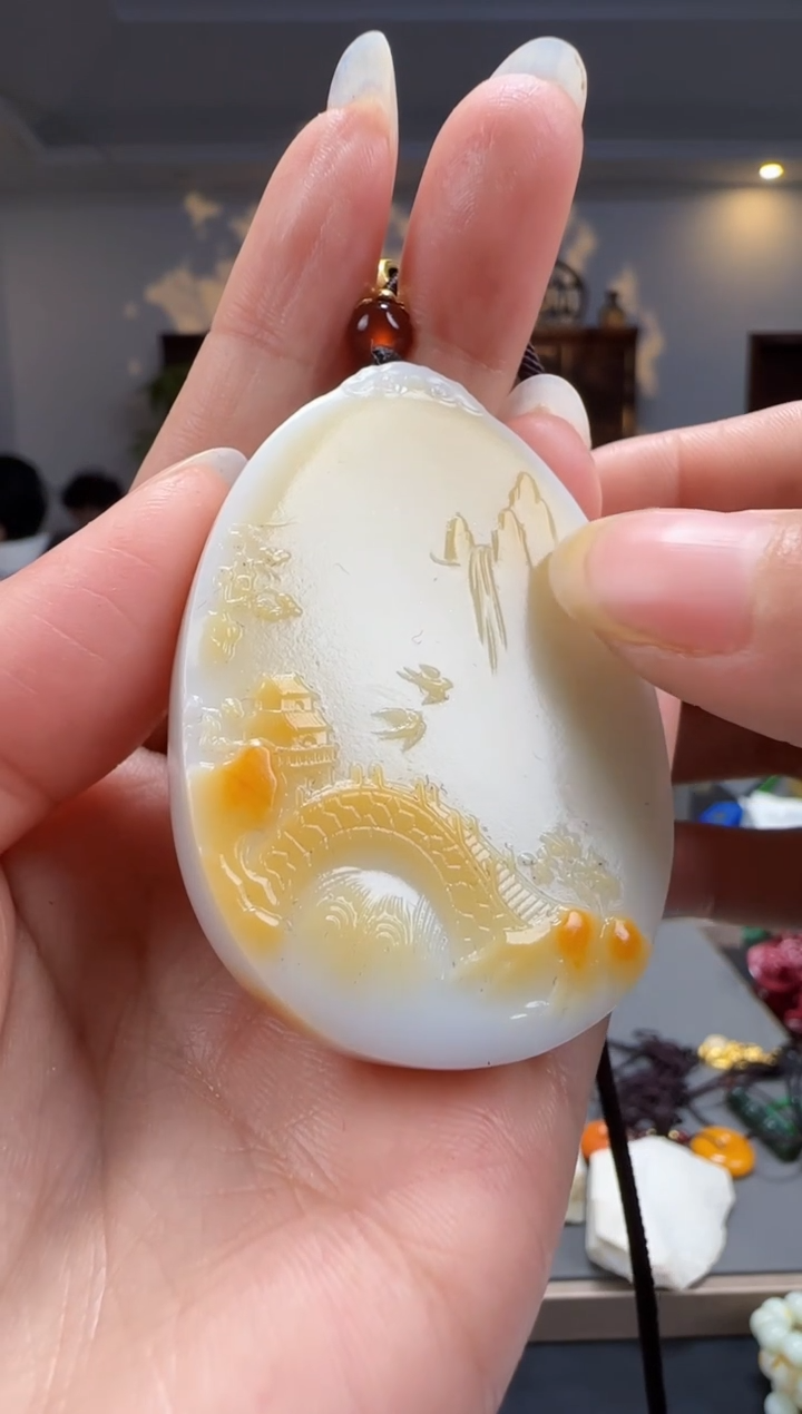 【闪购商品】和田玉挂件未镶嵌拍一发一多样性发货