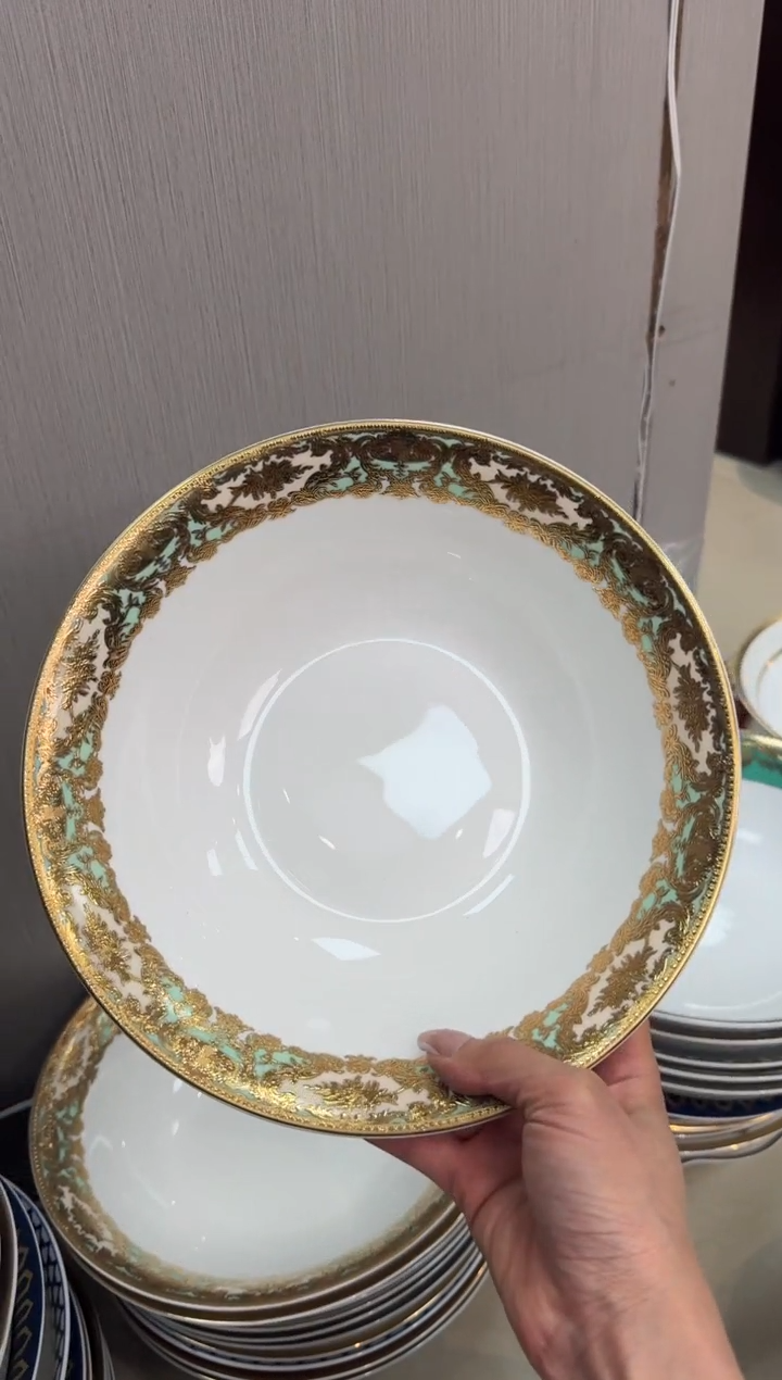 【闪购商品】瓷片9英寸汤碗福利款 微瑕