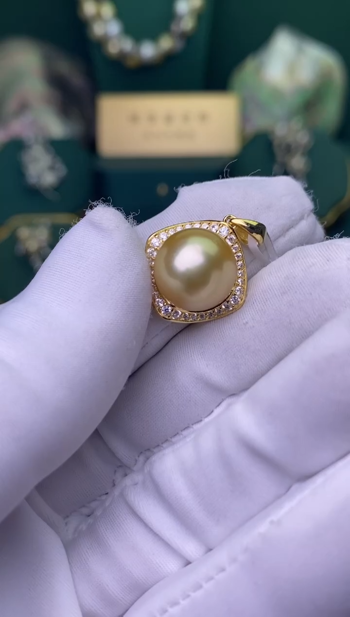 【闪购商品】海水珍珠颈饰银S925镶嵌12-13