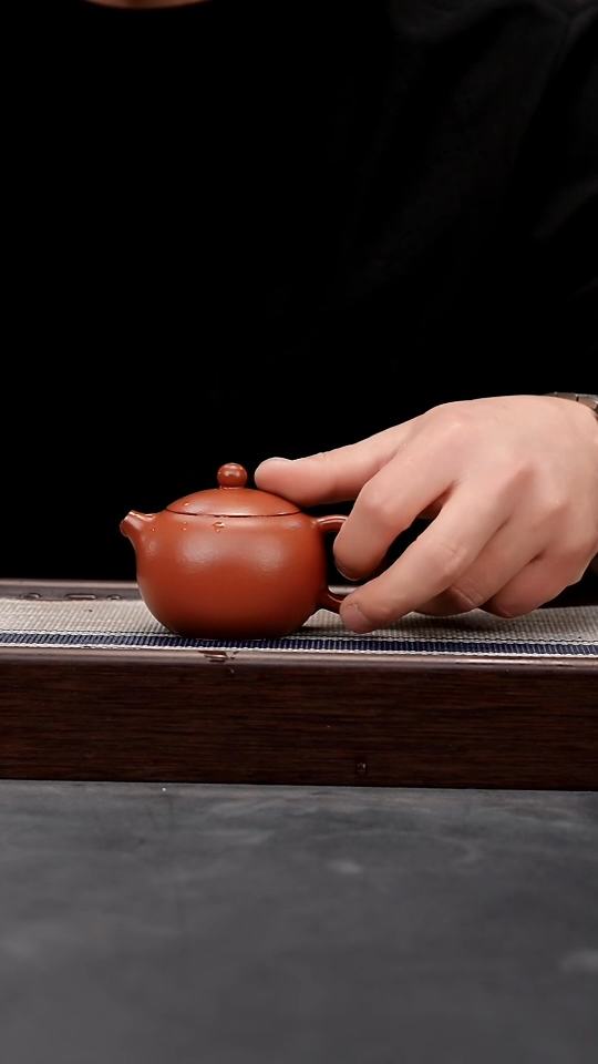 【闪购商品】紫砂茶壶朱泥全手小西施