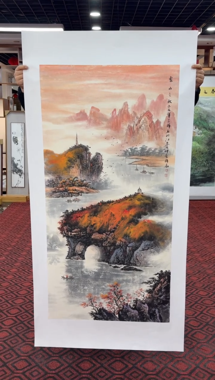 【闪购商品】国画国画绘画山水花鸟