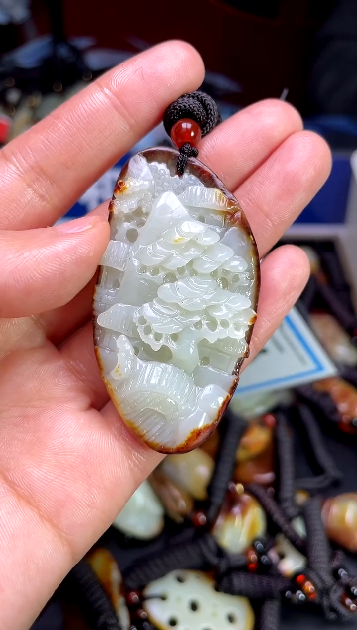 【闪购商品】和田玉颈饰未镶嵌123