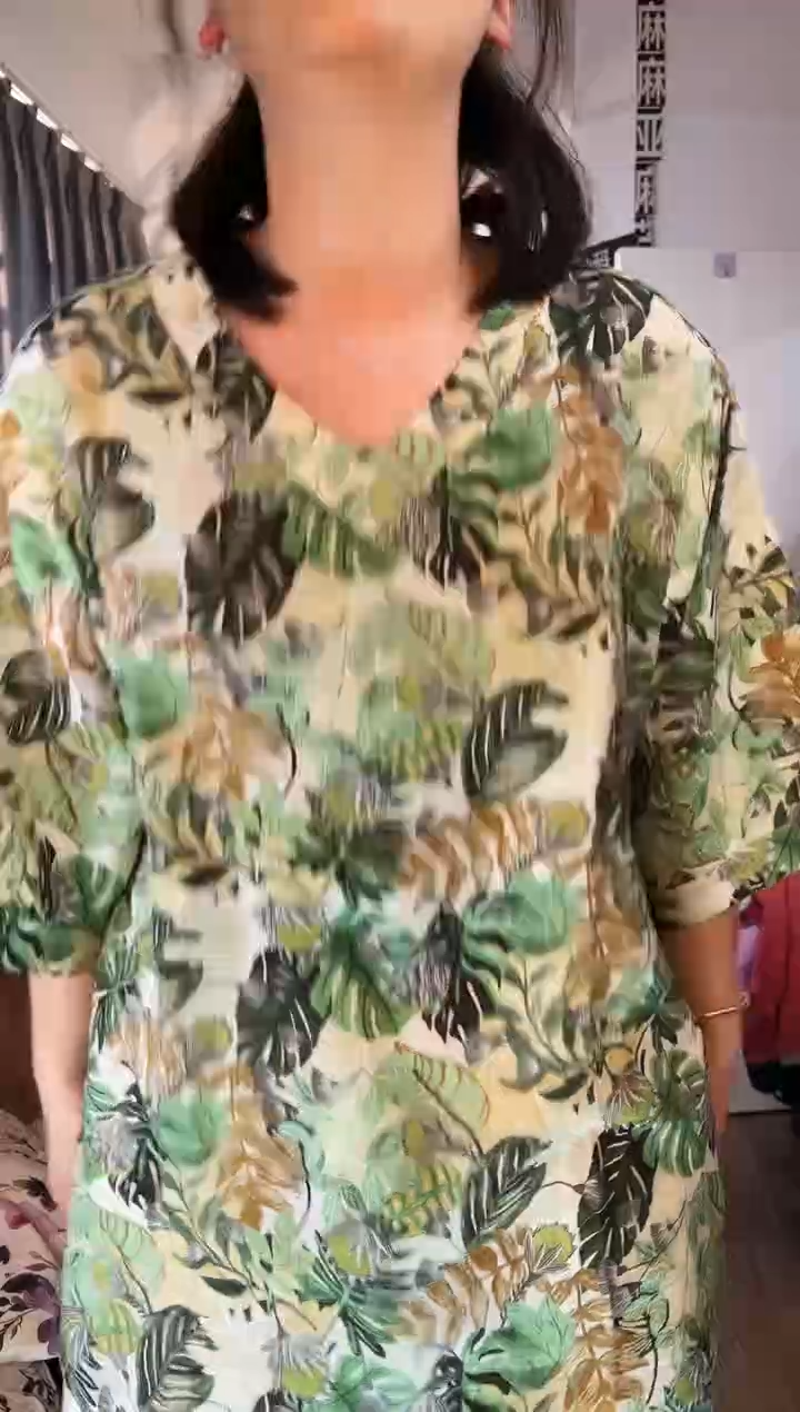 亚麻汉麻苎麻大码女装