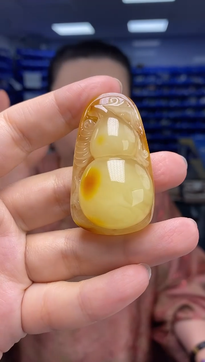 琥珀吊坠(不含链)未镶嵌G14559