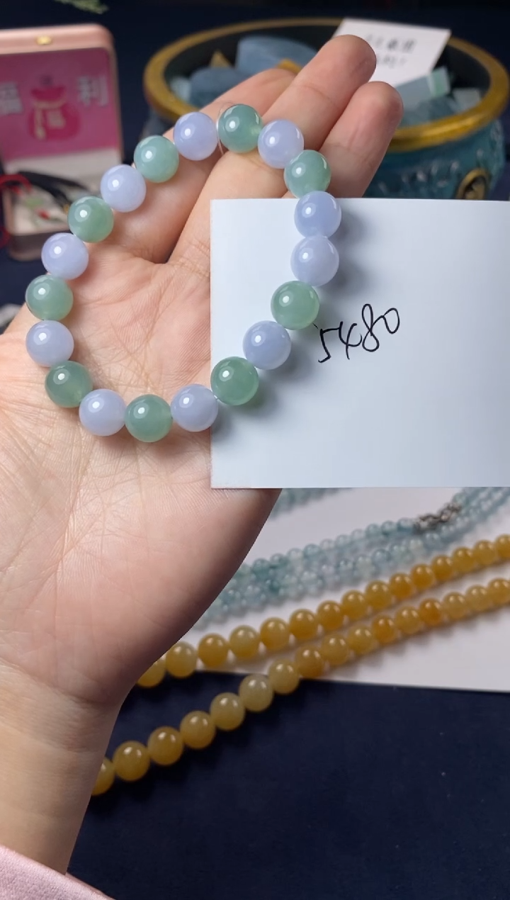 【闪购商品】定制翡翠未镶嵌手串