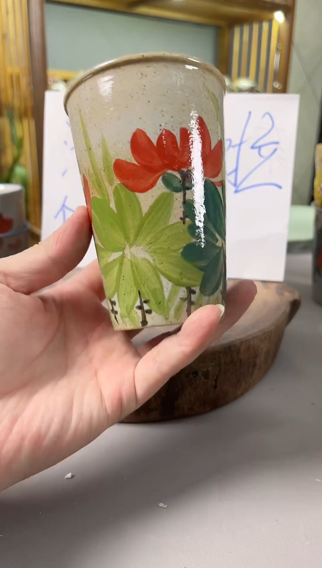 【闪购商品】瓷片景德镇手绘高温釉下彩