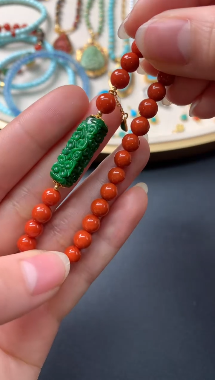 【闪购商品】南红玛瑙手串未镶嵌Z96|1580