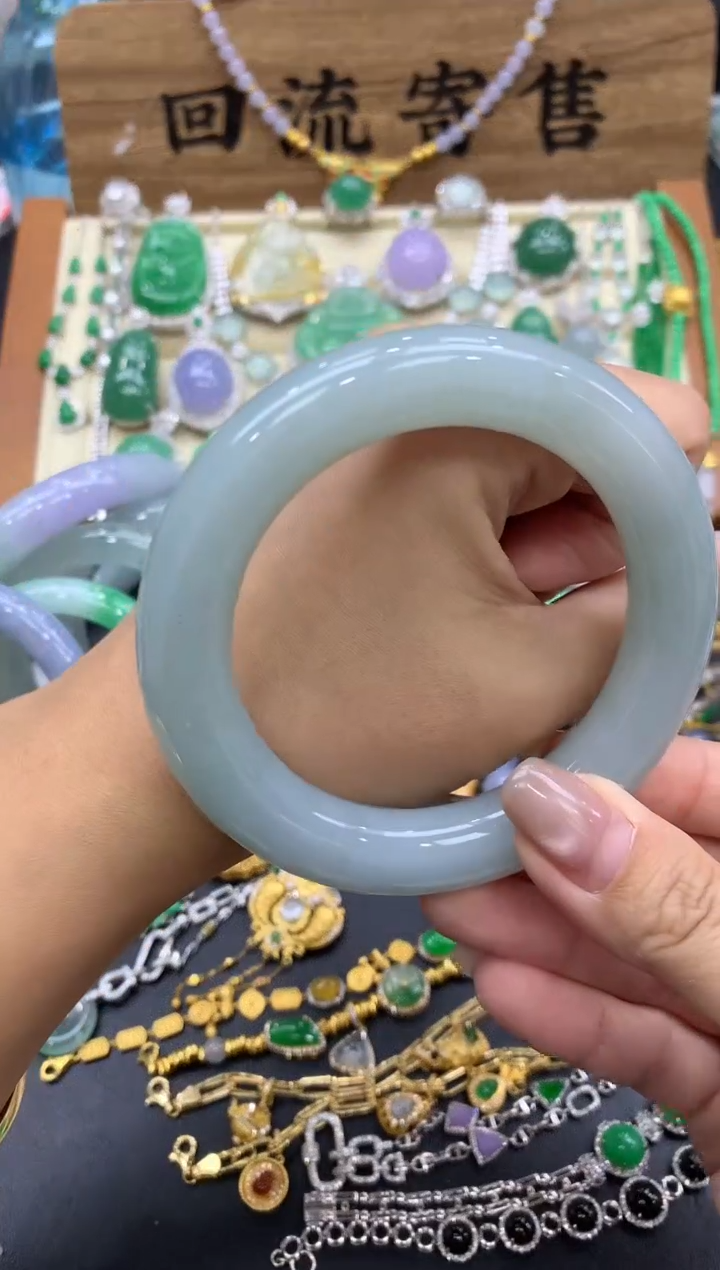 【闪购商品】翡翠手镯未镶嵌530-中国好珍宝