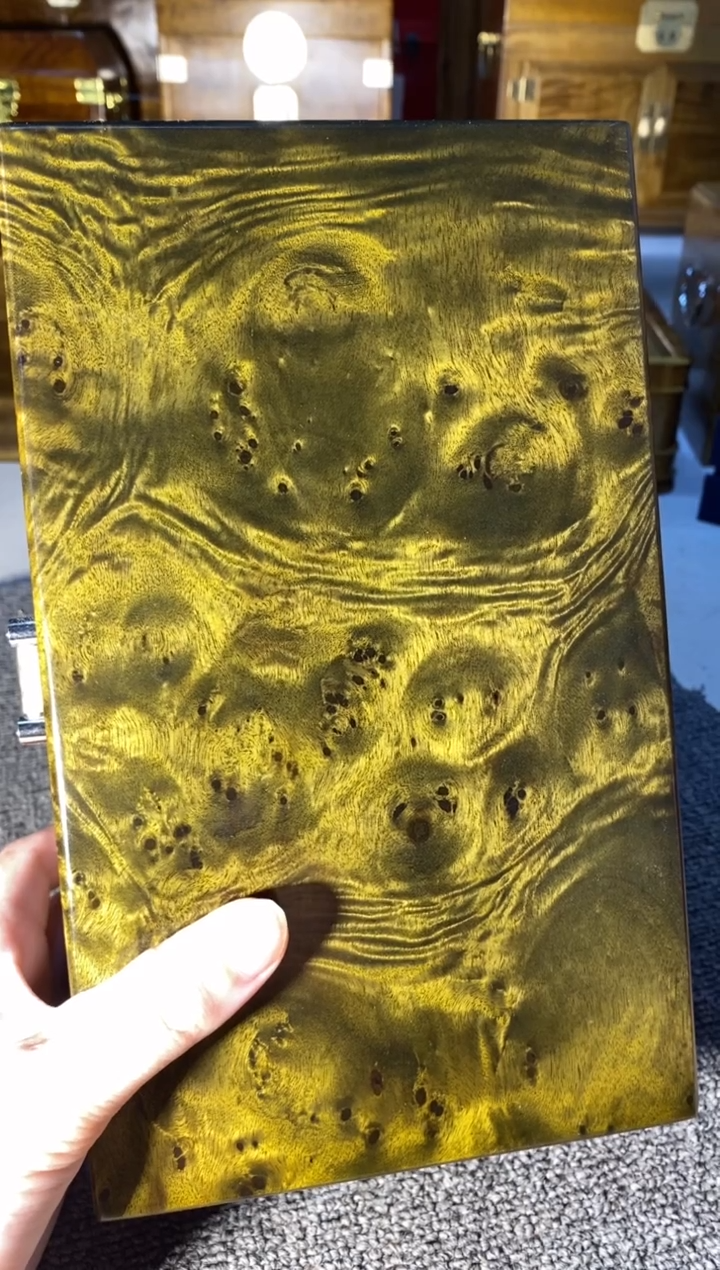 【闪购商品】金丝楠木艺阴沉首饰盒F2