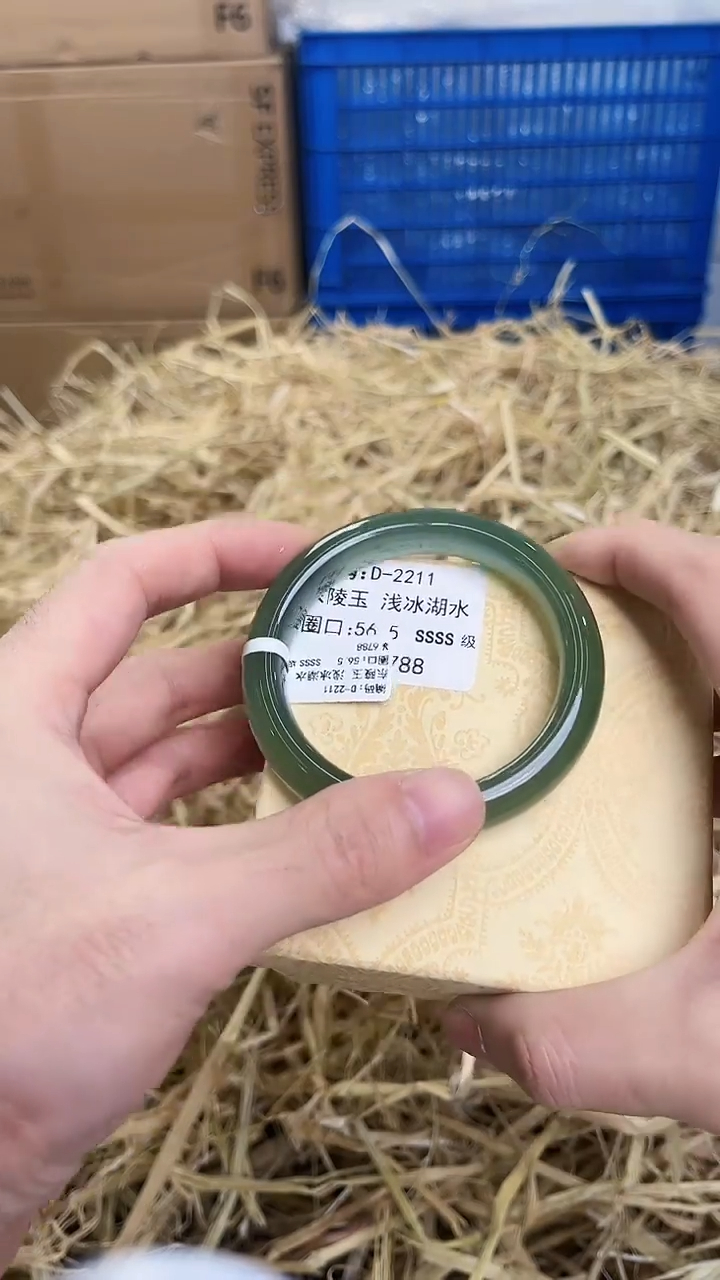 未镶嵌手镯石英质玉D-2211