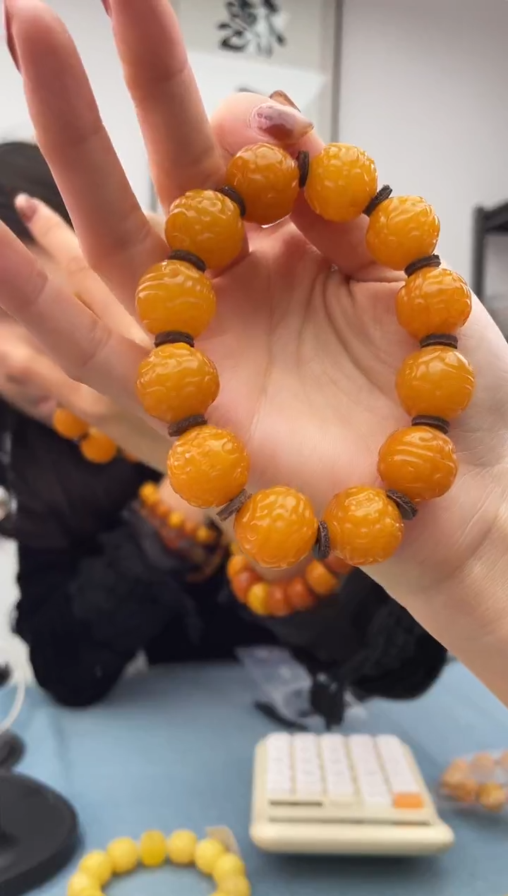 【闪购商品】蜜蜡珠宝奇石未镶嵌033，假一罚十