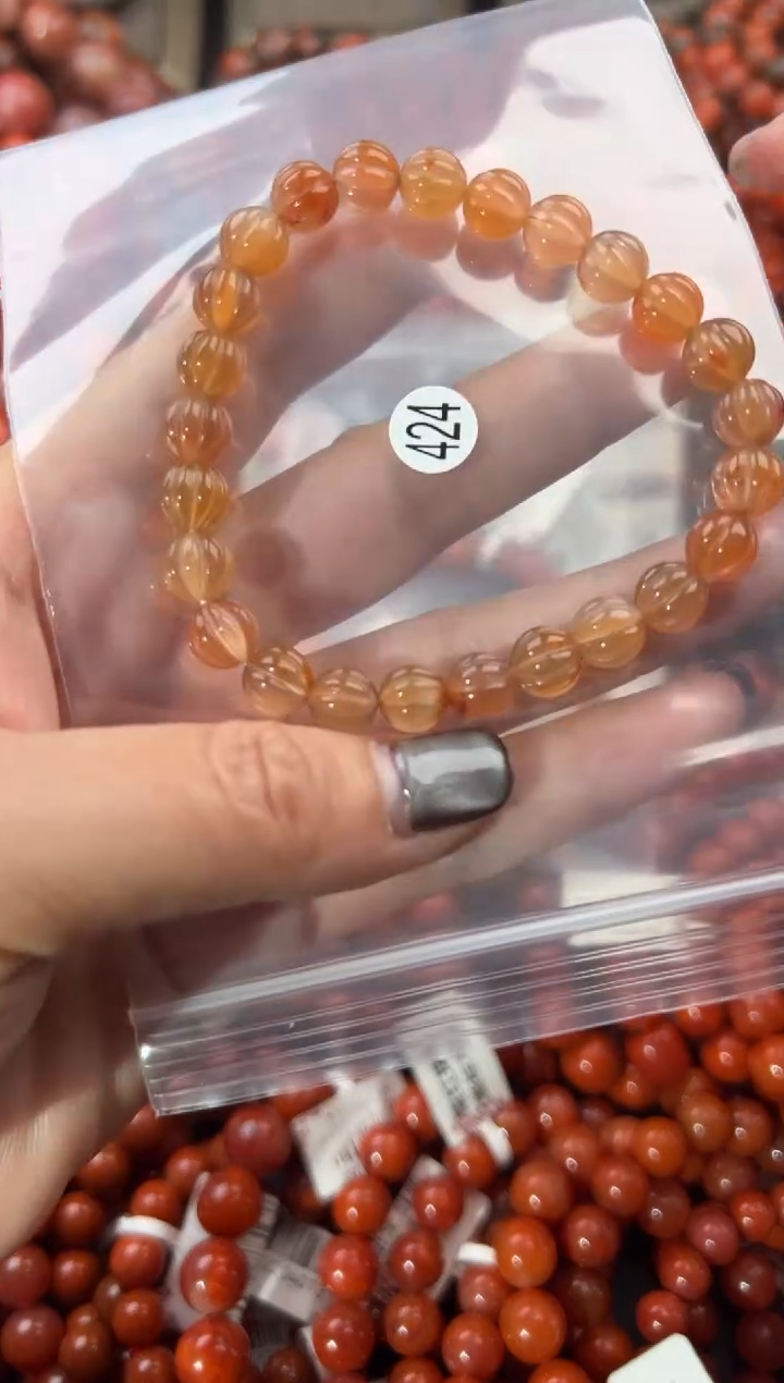 未镶嵌手串南红玛瑙8