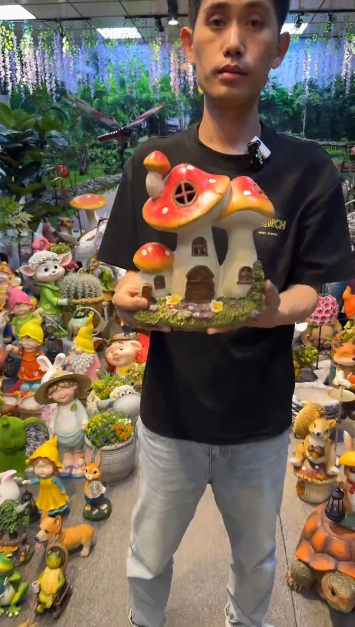 无花朵花园庭院摆件&00&