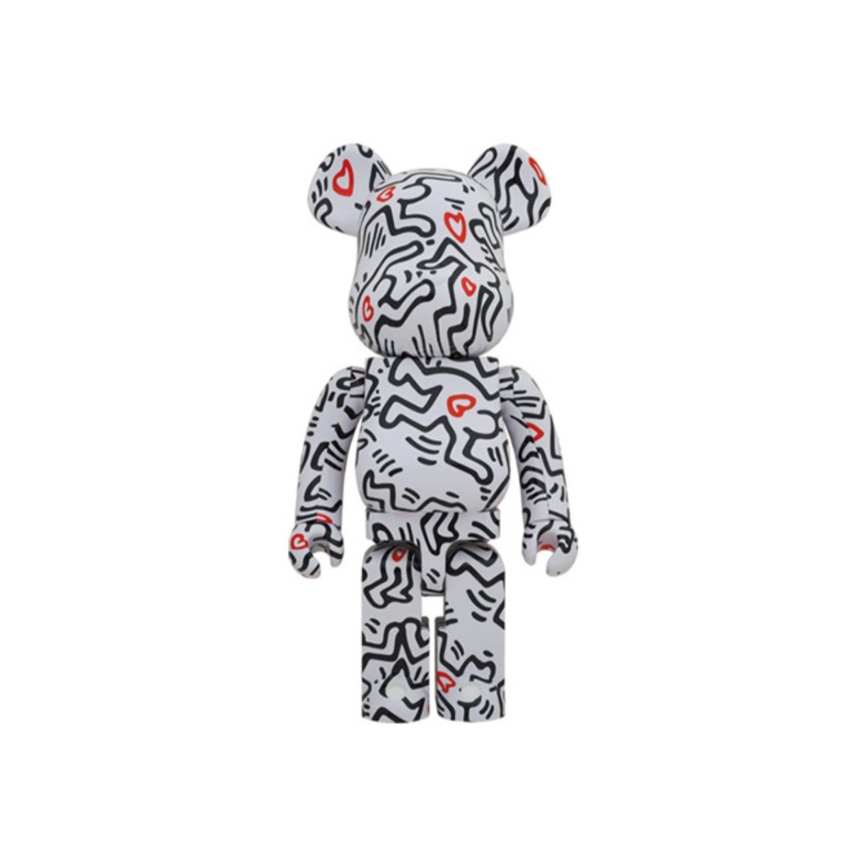 【山】bearbrick 积木熊 凯斯哈林 8代 400%
