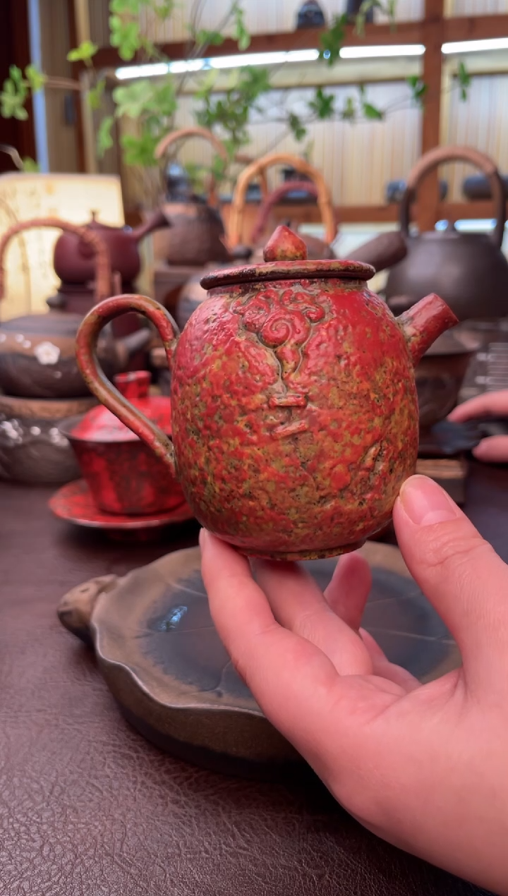 【闪购商品】瓷片瓷野粗陶茶具