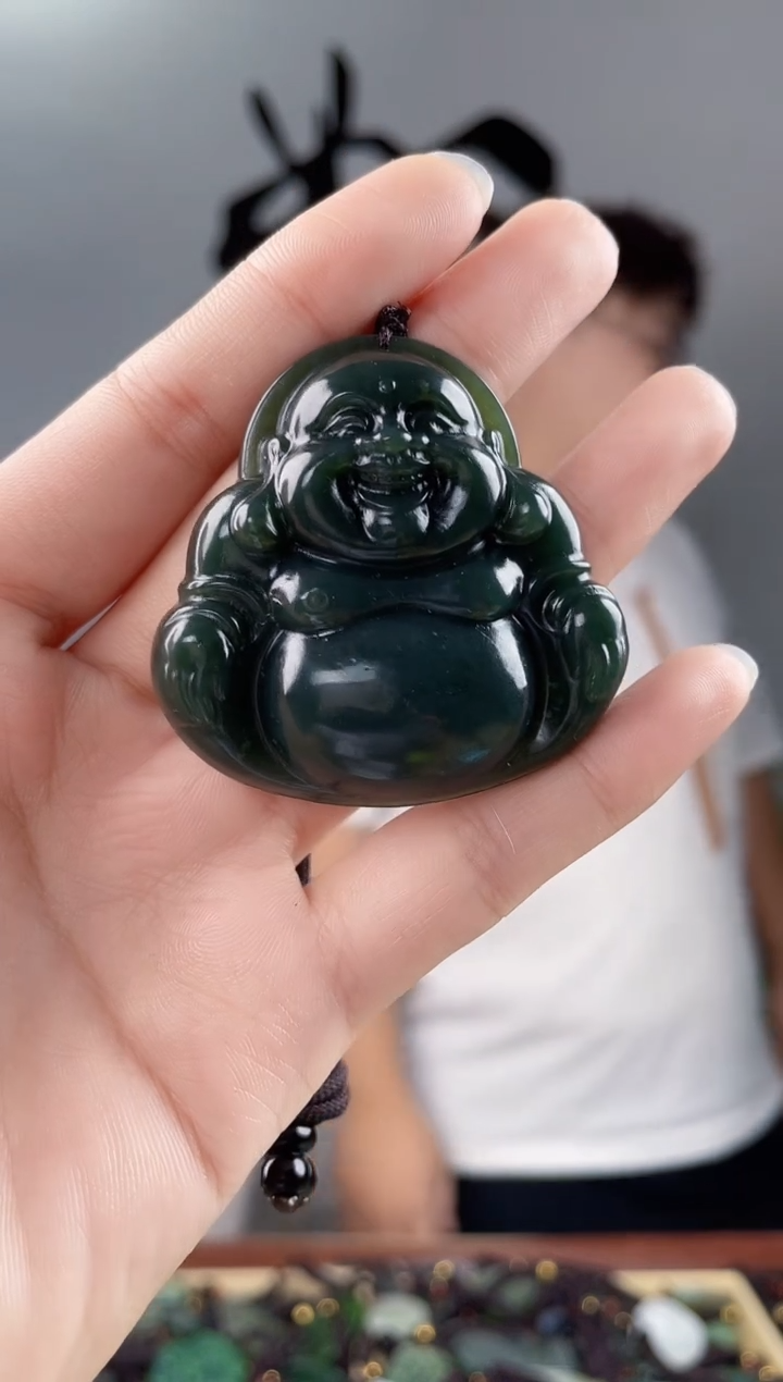 和田玉未镶嵌颈饰拍一发一，多样性发货