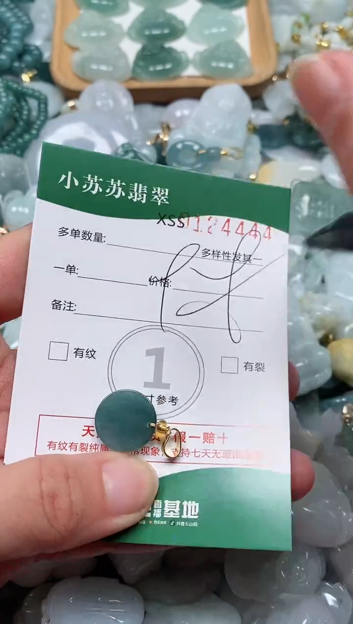 【闪购商品】翡翠颈饰未镶嵌闪购商品0124444