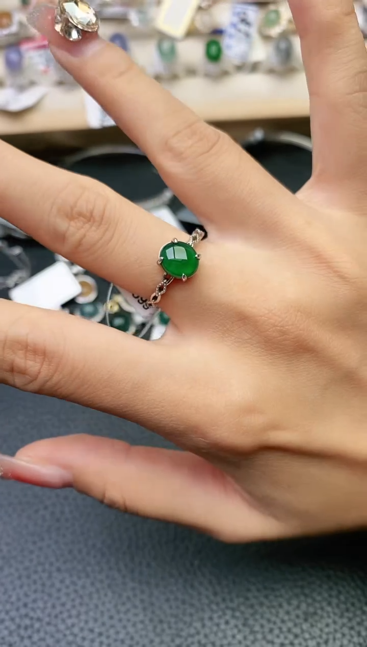 【闪购商品】翡翠戒指未镶嵌111111111