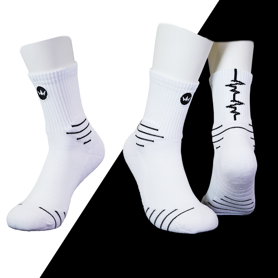 趣品味女生专业篮球袜加厚透气防滑吸汗精梳棉心跳系列女球员袜子