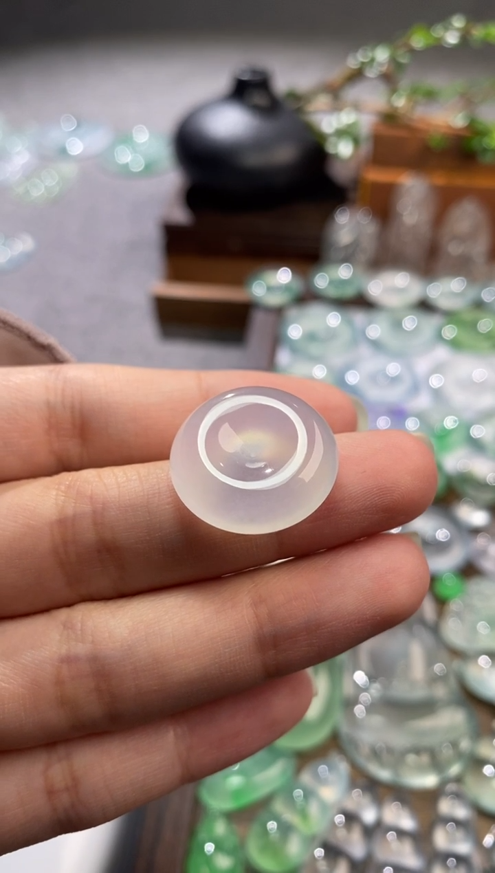 吊坠(不含链)未镶嵌翡翠扣子