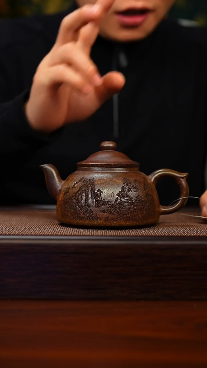 茶壶紫砂原矿紫砂手工茶壶