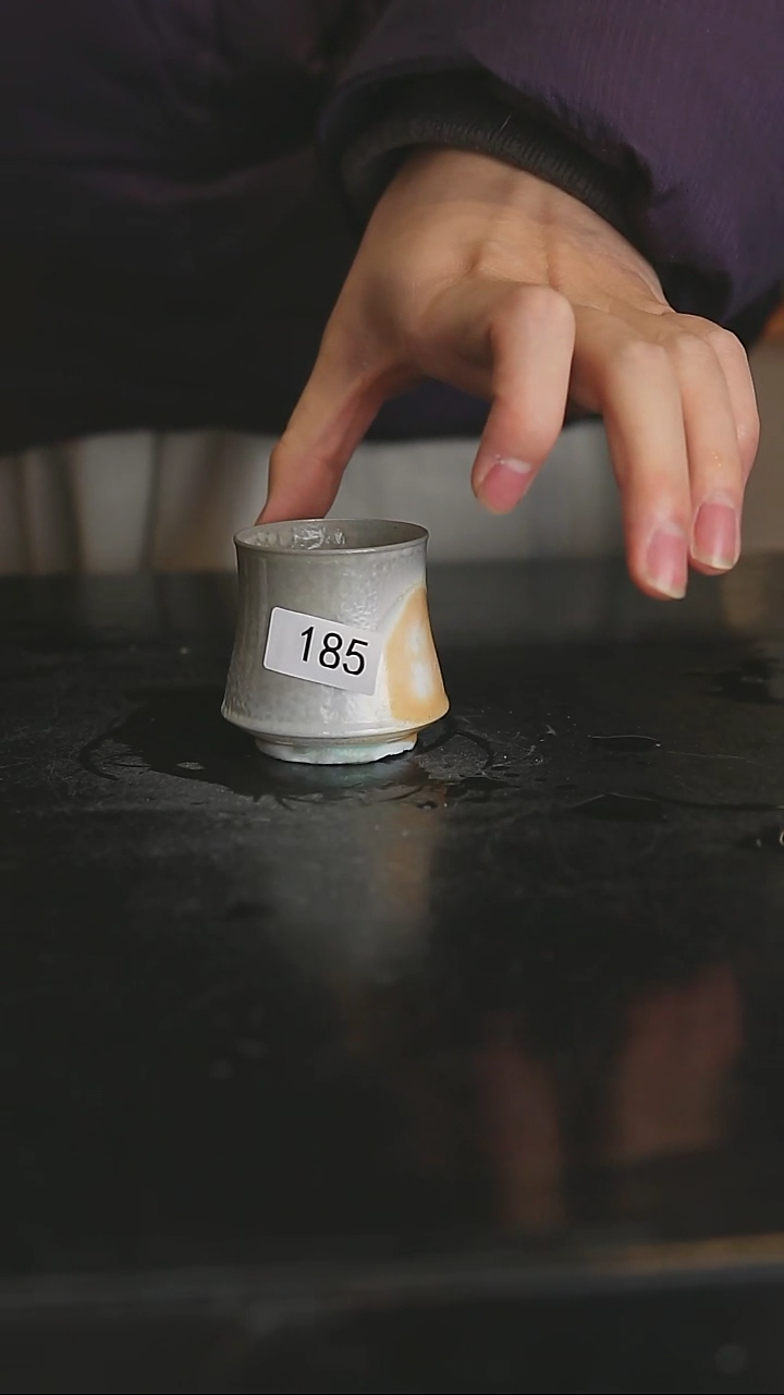 【闪购商品】景德镇柴烧裸烧陶瓷茶杯185