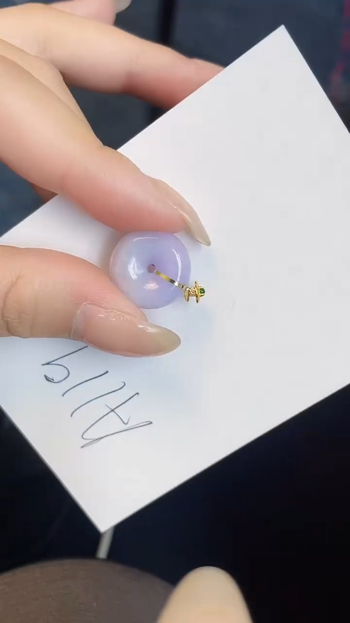 【闪购商品】翡翠吊坠(不含链)18K金镶嵌00000000