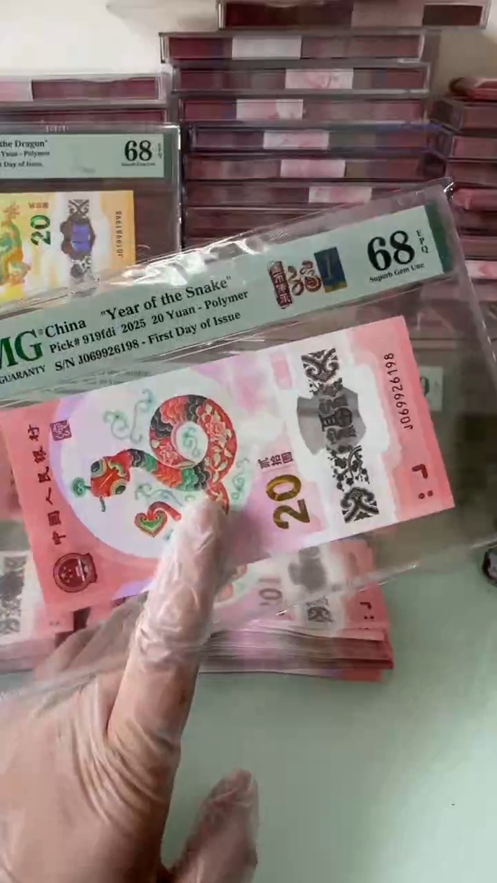 【闪购商品】塑料069926198-蛇钞单张！